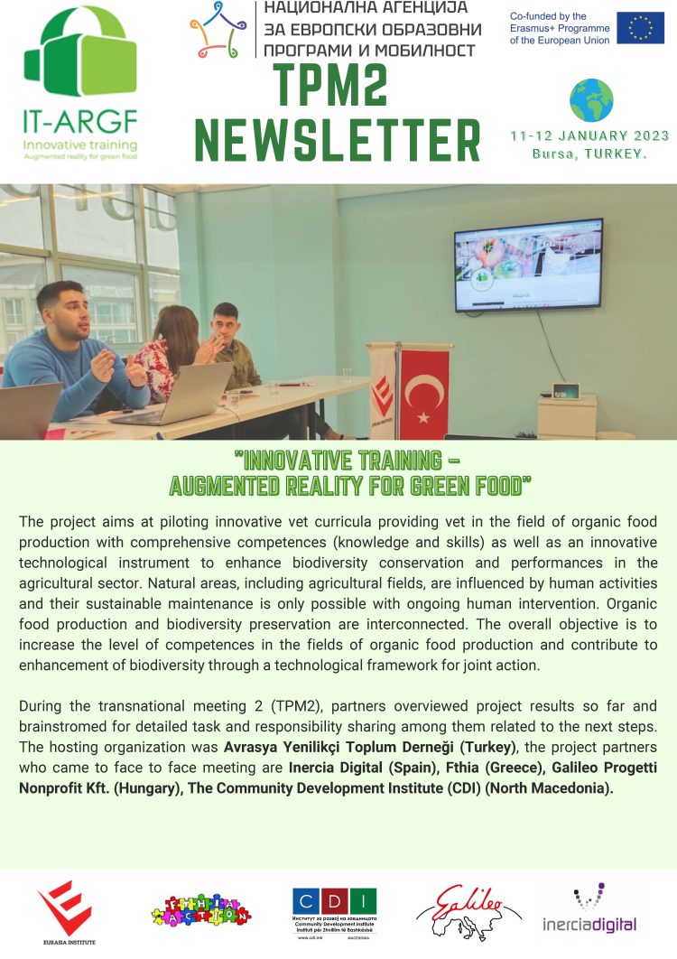 Newsletter about IT-ARGF Project
