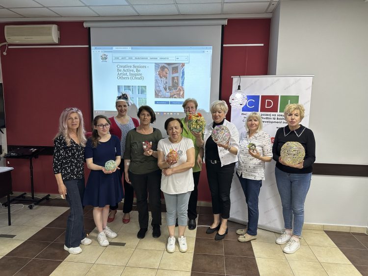 Национална работилница во рамки на проектот “Creative Seniors – CreaS”